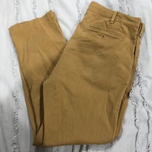 Express slim khakis